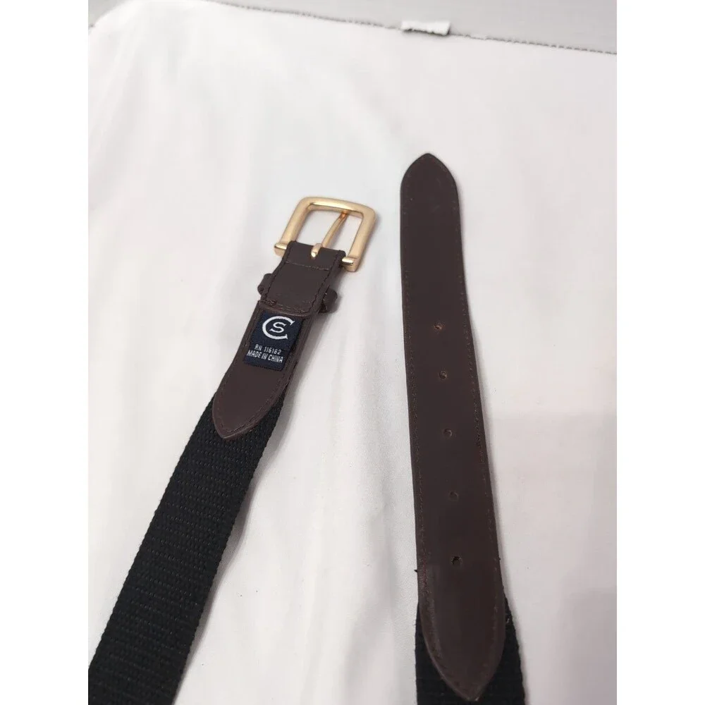 JAMES MADISON UNIVERSITY JMU Belt SZ 34 Purple and Leather Dukes Mens